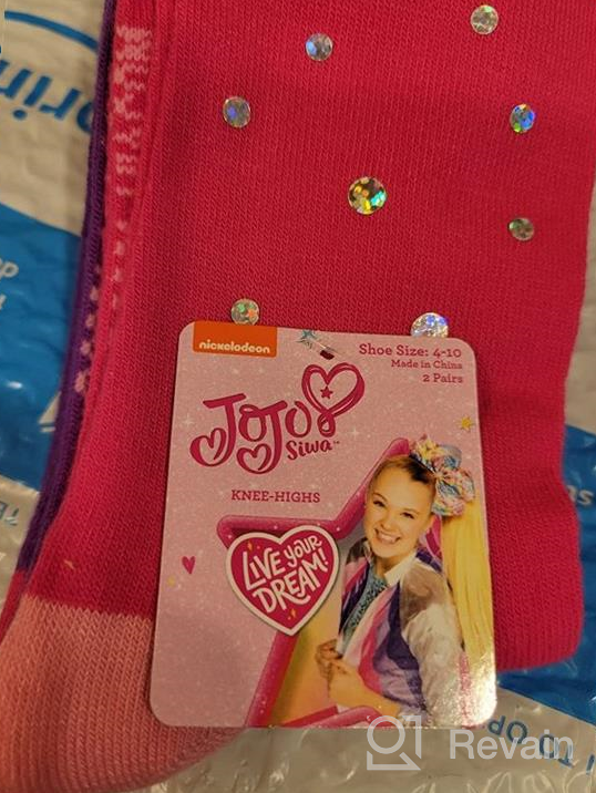 img 1 attached to JoJo Siwa Girls Pack Socks review by John Lewis