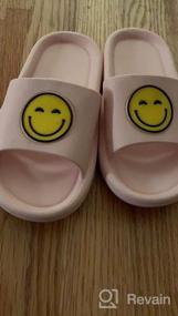 img 8 attached to DL Shower Slippers Lightweight Non Slip Waterproof Kids' Shoes for Bathroom