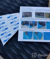 img 1 attached to Enhance Your Watercraft'S Safety With Abahub Non-Slip Traction Pad Deck Grip Mat - Trimmable EVA Sheet With 3M Adhesive review by Michael Mayes