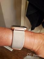 img 1 attached to Fitbit Versa/Versa 2 Bands For Women Men - Adjustable Elastic Nylon Fabric Replacement Strap, Compatible With Versa Lite Edition Stretchy Solo Loop Bracelet Wristband Accessories By TOYOUTHS review by Jose Hughes