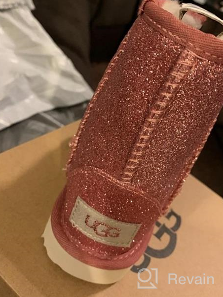 img 1 attached to 👢 Boys' UGG Classic Metallic Glitter Fashion Boots review by Trey Samuels