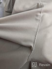 img 5 attached to Удобные и универсальные: мужские эластичные брюки чинос Savane Ultimate Performance с расширяемым поясом в больших и высоких размерах