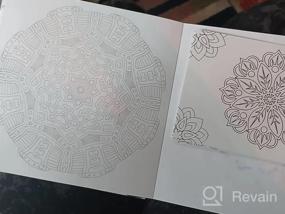 img 5 attached to Unwind And De-Stress With Arteza'S Mandala Coloring Book For Adults - 50 One-Sided Images Of Intricate Designs On 9X9 Inches, Perfect For Relaxing, Reflecting, And Decompressing