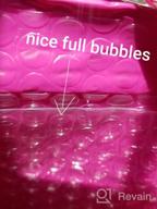 img 1 attached to 6X10 Inch Pink Bubble Mailers 50 Pack - Self-Seal Adhesive Padded Envelopes, Water Resistant Fuxury Shipping Envelopes For Packaging, Small Business, Bulk Mailing review by Kelly Colon