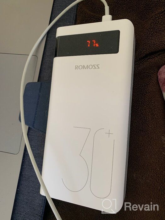 img 1 attached to Portable battery Romoss Sense 8P , 30000 mAh, white review by Anastazja Miller ᠌