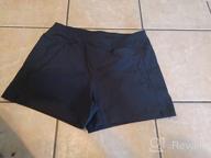 img 1 attached to Loxdonz Casual Stretch Flared Pleated Skirts & Skorts for Girls' Clothing review by Craig Waters