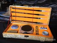 img 1 attached to Chinese Calligraphy Sumi Brush Writing And Painting Set By Teagas review by Chad Gomez