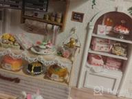 img 1 attached to Create Your Own Charming World With CUTEBEE Dollhouse Miniature And Furniture Kit - Leisurely Moment, 1:24 Scale review by Wendy Washington