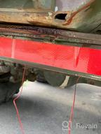 img 1 attached to High-Intensity Red Reflective Tape - 1 Inch Wide And 15 Feet Long For Vehicles, Trucks, Bikes, And Helmets - DOT-C2 Safety Conspicuity Tape For Trailers And Cargos By STARREY review by Tony Trotter
