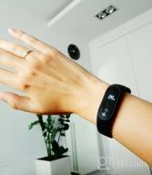 img 1 attached to Smart bracelet Xiaomi Mi Band 2, black review by Athit Za ᠌