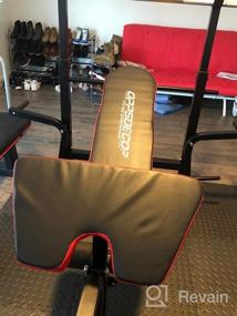 img 5 attached to Strength Train With OppsDecor Olympic Weight Bench - Adjustable For Full Body Workout At Home!