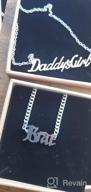 img 1 attached to Personalize Your Style with 💍 CLY Jewelry's Sterling Silver Custom Name Pendant review by Ian Krump