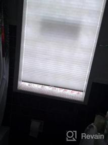 img 6 attached to Cordless Cellular Honeycomb Shade - Top Down Bottom Up - Light Filtering - Warm Cocoa - 23" W X 48" H