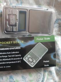 img 5 attached to Scales jewelry, kitchen, pocket electronic with backlight Pocket Scale 0.01g - 200g