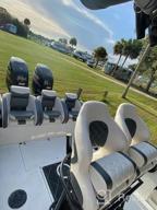 img 1 attached to NORTHCAPTAIN Flip Up Sport Boat Captain Bucket Seat Premium review by Mark Toth