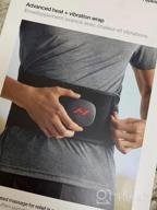 img 1 attached to Advanced Heat And Vibration Wrap For Back Pain Relief - FSA/HSA Eligible - Venom 2 review by Greg Bloom