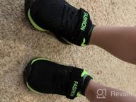 img 1 attached to 👟 Lightweight Kids Running Shoes - Breathable Boys and Girls Sneakers, Athletic Sport Shoes for Little Kid and Big Kid review by Michael Nastanovich