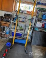 img 1 attached to Multi-Function Power Tower Pull Up Bar Station With J Hook And Dip Station For Home Strength Training Fitness Equipment - ZENOVA review by Greg Muiznieks