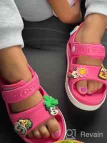 img 8 attached to Детские сандалии Crocs модели Crocband II: удобная и стильная обувь для активных детей