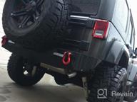 картинка 1 прикреплена к отзыву Upgrade Your Jeep Wrangler JK With LEDKINGDOMUS Front Bumper - Rock Crawler Style With Durable Winch Plate And Powerful LED Lights от Franklin Richardson