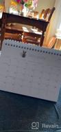 img 1 attached to 2023 Small Desk Calendar With Stickers - 6" X 8" Flip Desktop Organizer - Runs Until June 2024 review by Kanwar Mix