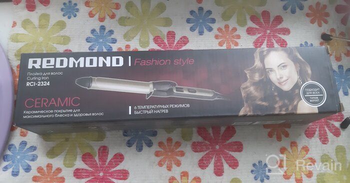 img 2 attached to Curling iron REDMOND RCI-2324, golden/black review by Agata Koscikiewicz ᠌