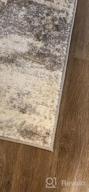 img 1 attached to Gray Distressed Abstract Area Rug, 5' X 7', By Rugshop - Achieve A Stand-Out Look For Your Home Interiors review by Anthony Record