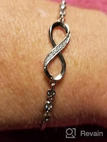 img 5 attached to Infinity Love Bracelets: The Perfect Birthday And Valentine'S Day Gift For Women And Girls