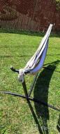 img 1 attached to 2-Person 9Ft Heavy Duty Steel Hammock Stand W/ Portable Carrying Bag - Perfect For Indoor & Outdoor Use! review by Jeff Keegan