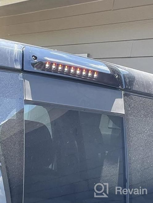 img 1 attached to Enhanced 3Rd Brake Light For Ford F250 F350 Super Duty Trucks: LED Tail Cab Cargo Lights & Stop Light Compatible With F450 F550 And 1995-2003 Ranger Models review by Erick Hernandez
