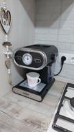 img 1 attached to Rozhkovy coffee maker Kitfort KT-702, black review by Ada Boguszewska ᠌