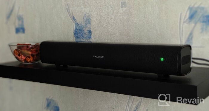 img 1 attached to Creative Stage Air: Portable & Compact USB-Powered Soundbar with Big Bass, Bluetooth, AUX-in & 6-Hour Battery Life review by Hien Kent ᠌