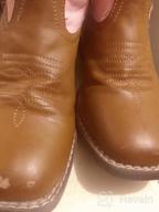 img 1 attached to Children Western Cowboy Boot Distressed Boys' Shoes review by Kevin Fuentes