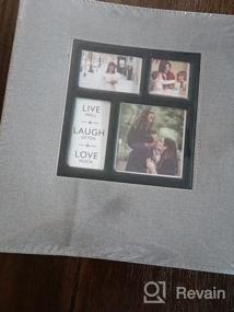 img 5 attached to 600 Pocket Ywlake Photo Album 4X6 With Linen Cover - Extra Large Capacity For Family Wedding Pictures, Horizontal & Vertical Photos!