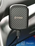 img 2 attached to 🔌 Pitaka CM3001Q Black/Black: Magnetic Holder with Wireless Charging Excellence review by Goro Ueda ᠌