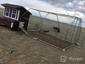 img 6 attached to Spacious And Durable Galvanized Chicken Coop With Secure Walk-In Pen Run And Cover - The Perfect Home For Your Chickens