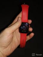 img 2 attached to Apple Watch Series 6 (44mm) GPS + Cellular - (Product) RED Aluminum Case with (Product) RED Sport Band review by Vinay Souphaphong ᠌