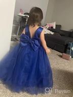 img 1 attached to Elegant Sleeveless Dresses for Toddler Wedding, Christmas & Easter - Girls' Clothing review by Lex Ismael