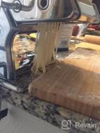 картинка 1 прикреплена к отзыву CHEFLY Pasta & Ravioli Maker Set All-In-One - 9 Thickness Settings For Fresh Homemade Lasagne Fettuccine Spaghetti Dough Roller Press Cutter Noodle Making Machine Red P1802-R от Abdy Traini