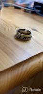 картинка 1 прикреплена к отзыву 🔨 Норвежские викингские кольца из нержавеющей стали - настраиваемое кольцо для мужчин и женщин, идеально подходит для облегчения тревоги - FaithHeart от Adam Jauregui