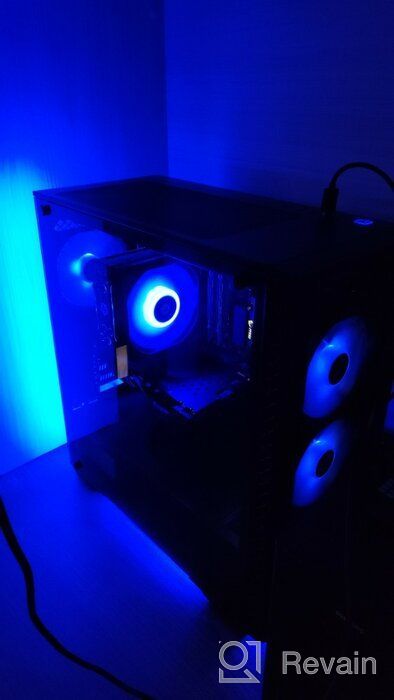 img 1 attached to 🌈 ID-COOLING XF-12025-RGB Black/RGB Housing Fan: High-Performance Cooling Solution with Striking RGB Illumination review by Hoon Alvin ᠌