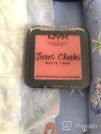 img 2 attached to NYX professional makeup Pressed Blush Sweet Cheeks Creamy Powder Matte, 11 Silence Is Golden review by Agata Skoneczna ᠌