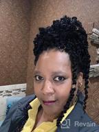img 1 attached to 30In 7Pcs TOYOTRESS Tiana Passion Twist Pre-Twisted Crochet Braids - Natural Black Synthetic Hair Extension review by Cathy Donaldson