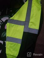 img 1 attached to XS-6XL AYKRM Safety T Shirt Reflective High Visibility Hi Vis Long Sleeve review by Mario Hinton