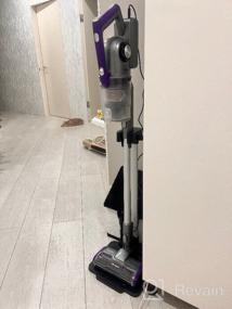 img 10 attached to Weissgauff V18 BLDC Turbo Soft Brush Vacuum Cleaner: Powerful Cleaning in Grey/Purple
