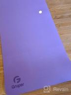 img 1 attached to Get Your Yoga On With Gruper - Non-Slip Eco-Friendly Mats For Home Workouts And Pilates review by Patrick Lets