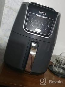 img 7 attached to Compact Grey 2 Quart Ninja AF080 Mini Air Fryer With Nonstick Coating And Quick Set Timer For Effortless Cooking