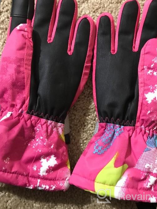 img 1 attached to 🧤 Waterproof Screen Momoon Gloves - Cold Weather Accessories Suitable for Boys review by Drew Cage