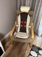 img 2 attached to 🏠 Home & Car White Yamato Back Massager Cape by Yamaguchi for Optimal Massage Experience review by Ewa Ozarek ᠌