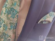 img 1 attached to Men'S Paisley Tie Set With Pocket Square And Cufflinks - CANGRON LSP8ZH review by Ben Rodriguez
